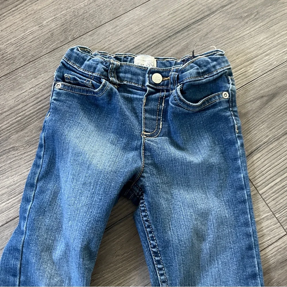 The Children’s Place Girls Skinny Blue Denim Jeans Size 4T